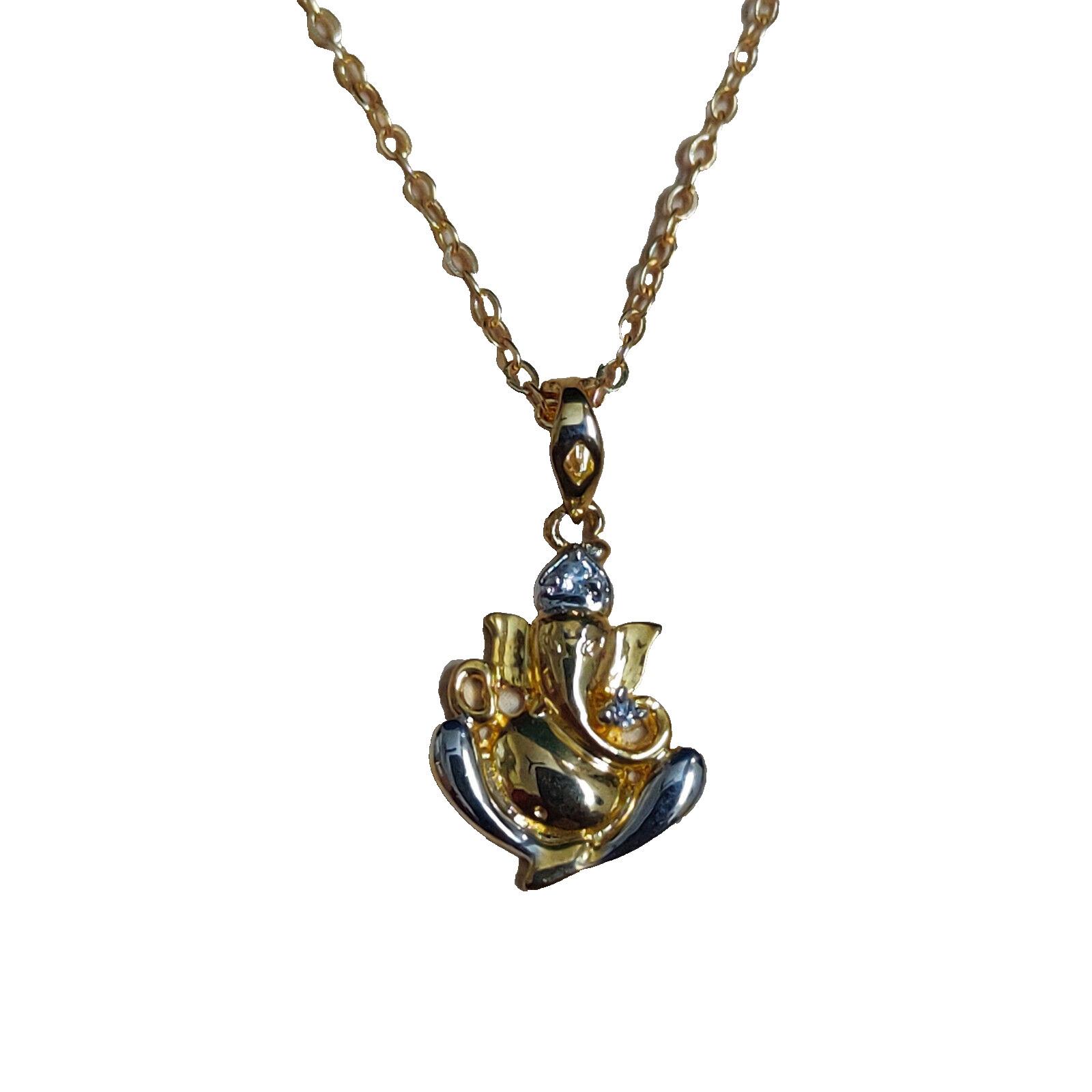 

@Indian Traditional Ganesh Spiritual Pendant Multicolor For Unisex K844 Zr128-60%Off