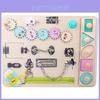 Wooden Lock Picking Busy Board For Toddlers Early Education Learning Toy