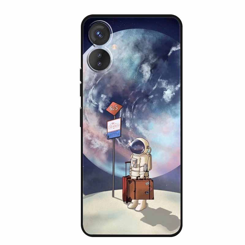 For Tecno Spark 9 Pro Case Astronaut Silicone TPU Soft Back Cover Cases For Tecno Spark9 Pro 9Pro KH7 KH7n Funda Spaceman Capa