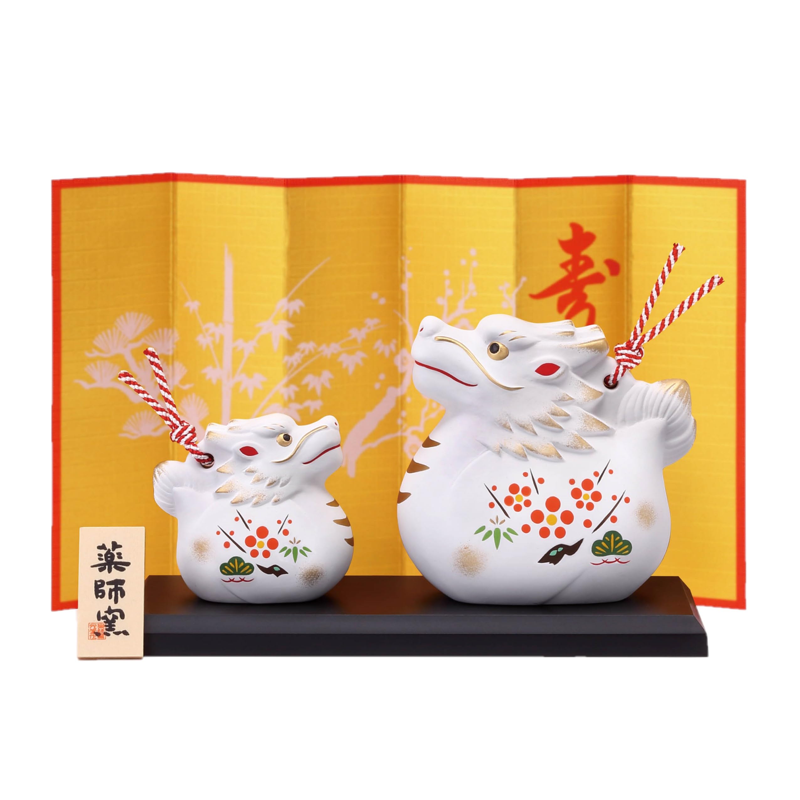 

Якусигама 2024 Знак зодиака, Нисики-сай, Удача, Судзутацу (Клэй Белл, Родитель и ребенок)