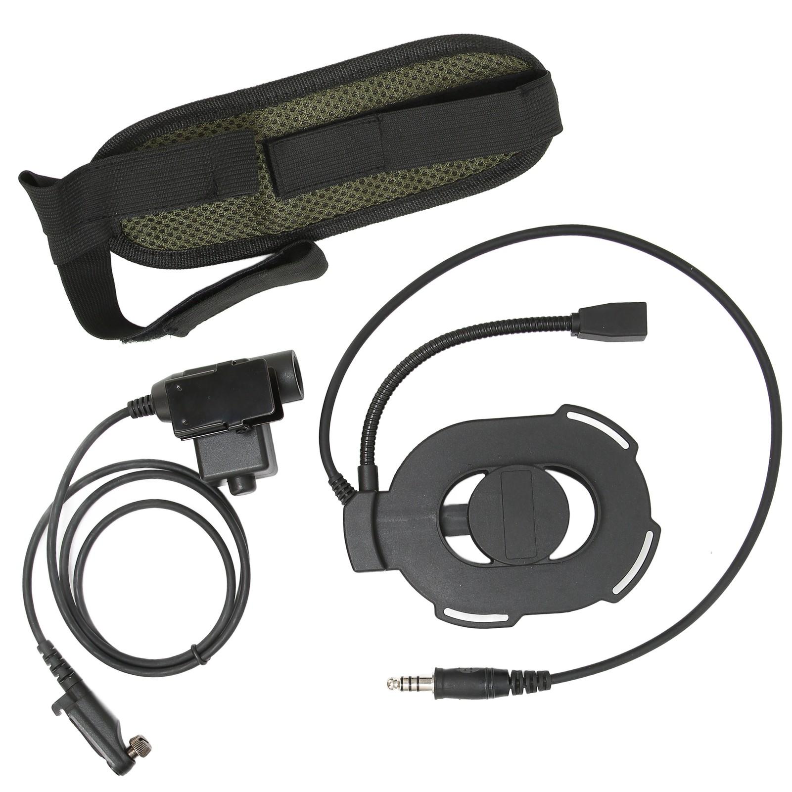 

HD01 Military Unilateral Hdset High Strength Hdset for Hytera PD600 PD602 PD605 PD662