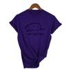 I Can T Adult Today Lovely Cat Letter Print T Shirt Women O Neck Short Sleeve