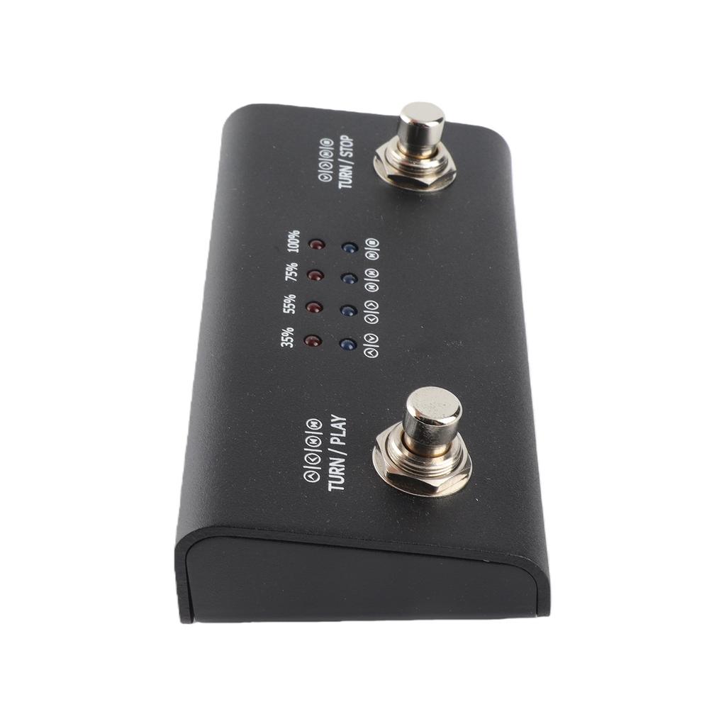 Wireless Page Turner Pedal BT Portable Music Page Turner for Piano Guitar Tablets Smartphones 4 Mode LED Indicator