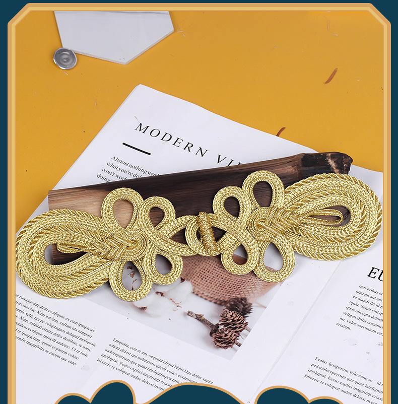 1pcs Tassel Chinese Knot Buttons DIY Handcraft Clothing Decorative
