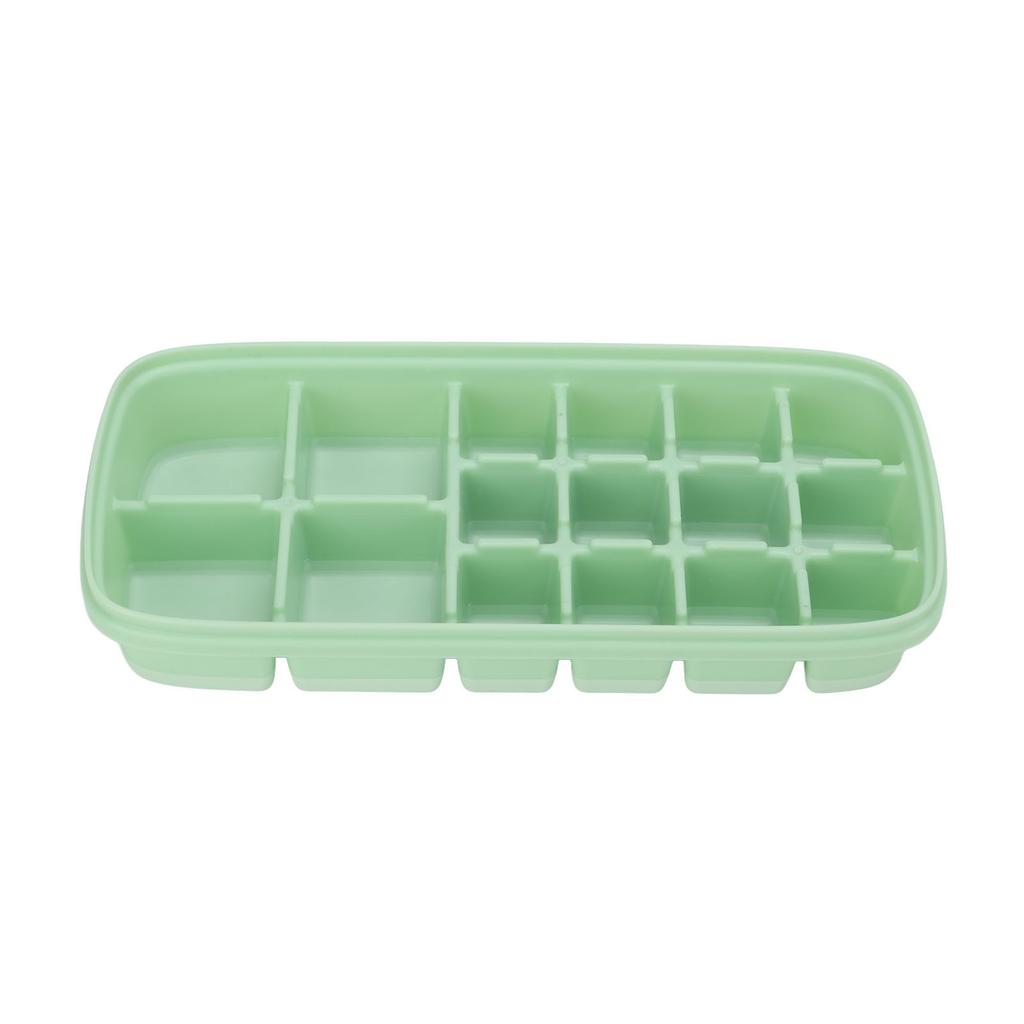 Tray Home Soft Reusable Silicone Mold Large Capacity Ice Maker With Lid Ice Shovel
