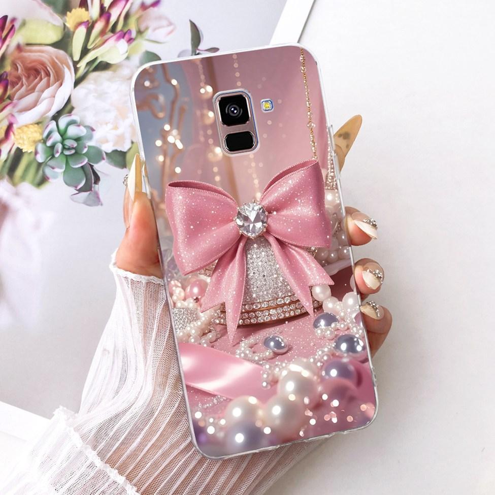 Clear Casing For Samsung Galaxy A8 Plus 2018 SM-A730F Phone Case For Samsung A8 Plus 2018 Cover Cute Fashion Funny Cool Painted