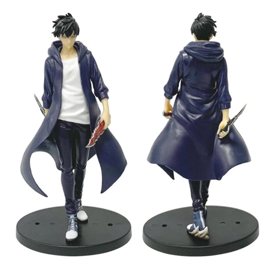 Anime Sung Jinwoo Shadow King Cheng Xiaoyu Handheld Action Figure Collectible Toy Gift 100% Brand New Model Ornament