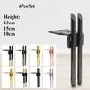 4pcs Furniture Legs Height 13/15/18cm Metal Furniture Leg for Sofa Coffee Table Feet Cabinet Furniture DIY Replacement Feet