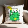 Gnarpy Ontdekt Het Internet Kussensloop Print Polyestervezel 40X40 Cm Home Sofa Sierkussenhoes Decoratie