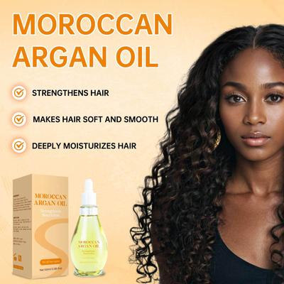 Moroccan Argan Oil  Strengthens Hair Makes Hair Soft And Smooth Deeply Moisturizes Hair 100ml