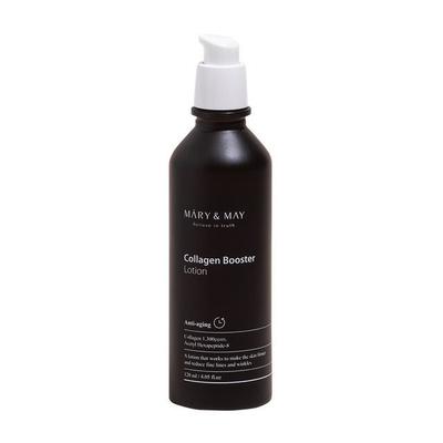 Mary&May Kollagen-Booster-Lotion 120ml - Anti-Aging, Straffungs- und Elastizitätspflege mit Peptiden - Koreanische Hautpflege, EWG Green Grade, Hypoallergen
