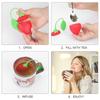 Long Handle Tea Strainer Food Grade Silicone Tea Filter Funny Silicone Tea Infuser  For Family