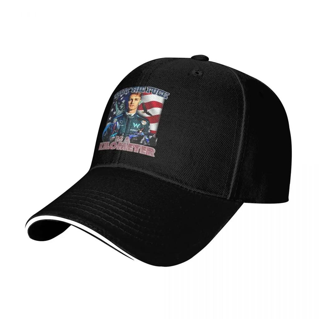 Logan Sargeant WTF IS KILOMETER Hat Caps Unisex Baseball Cap Summer