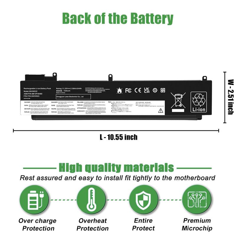 New 00HW022 01AV405 Laptop Battery for Lenovo Thinkpad T460s T470s Notebook 01AV406 01AV407 01AV408 00HW023 00HW036 SB10F46462