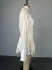 2025 Summer V-Neck Lantern Sleeve High Waist Slim Dress