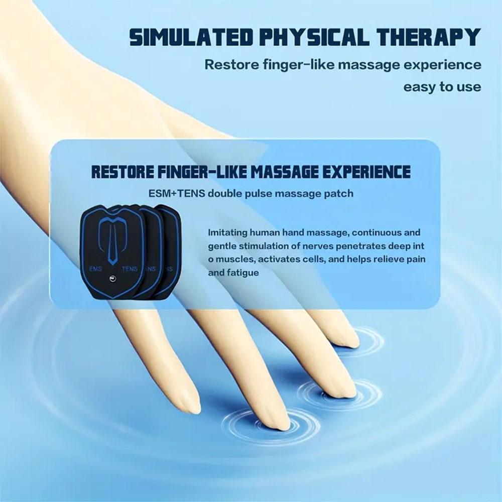 6 Modes EMS Eletric Professional Muscle Stimulation Physiotherapy Tens Unit Machines Pulse Impulse Mini Full Body Massager