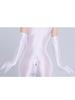 Glossy Shiny Elastic Long Gloves Cosplay Sexy Separate Fingers Guantes Performance Mitten Eldiven Handschuhe Sexy Clubwear Luvas