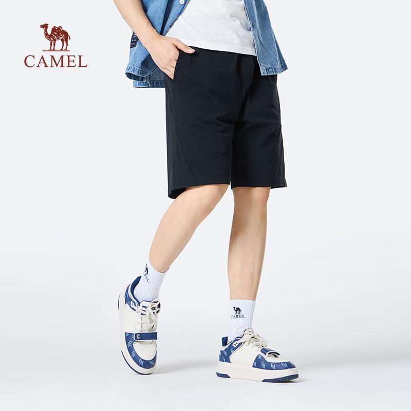 Camel Women's Casual Pure Cotton Knit Shorts