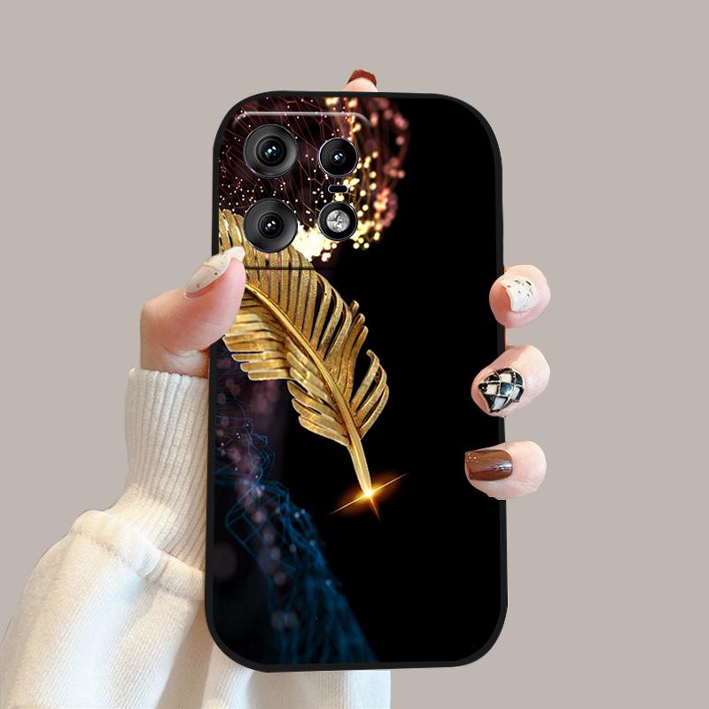 Cartoon Luxury Coque For Motorola Edge50 Pro Case Edge 50s Pro Silicone Soft Phone Cover For Moto Edge 50 Fusion 5G Protector