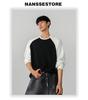 Autumn Trendy Patchwork Embroidered Two-Piece Lapel Hoodie
