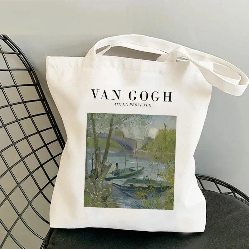 Lightweight Women Shoulder Bags Fashion Foral Canvas Tote Bag Large Capacity Shopping Shopper Handbag No Zipper Girl Handbags