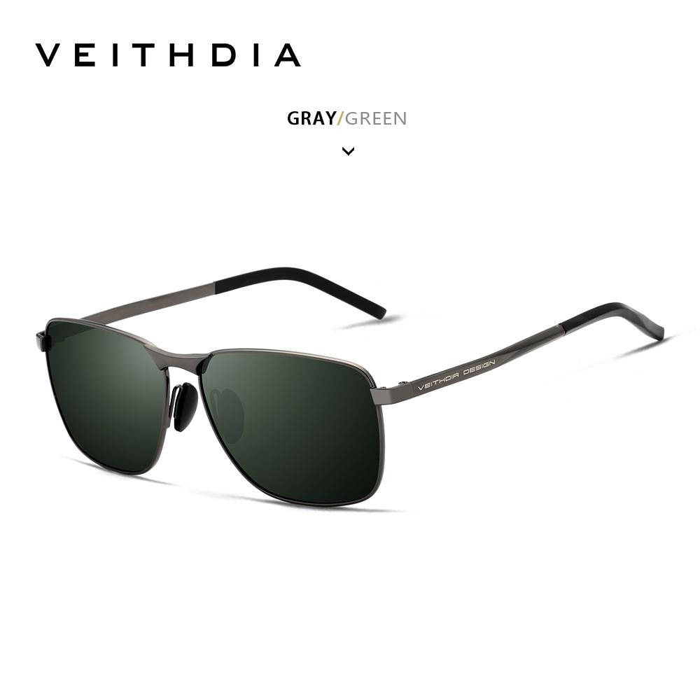Occhiali da Sole Sportivi Vintage da Uomo Marca VEITHDIA Lenti Polarizzate UV400 Accessori per Occhiali Occhiali da Sole da Esterno Maschili Per Donne V2462