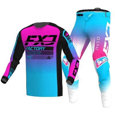 Motocross Jersey & Pant Kits Racing Suit Racer Gear Set Off-road MX Enduro MOTO Mens Kits Women's Mountain Downhill Motorcycle Combo