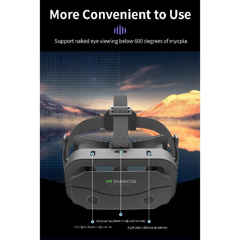 3D Viar Phone Virtual Reality VR Glasses Headset Helmet Devices Smart Lenses Goggles Smartphones Cell Hedset Cell Games Mobile