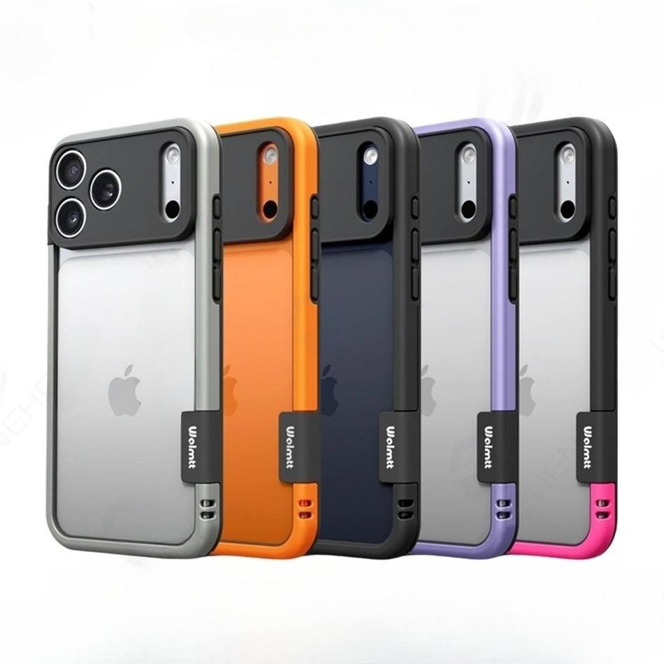 Fashion Heat Dissipation Silicone Frame Case For IPhone 17 Pro Max Air 16 Pro 15 14 Bare-metal Shockproof Camera Protector Cover