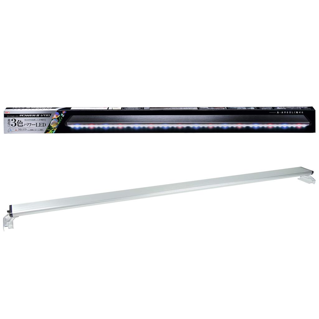 GEX Clear LED POWER III 1200 Brightness Color Temperature LED 3 color switching For 120cm wide aquarium with light lift 2,000lm 10,000K