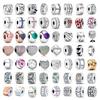 NEW 925 Silver Clip Collection StarCharm Paw Separated Bead For Women Fit 925 Original Bracelets DIY Jewelry Birthday Gifts