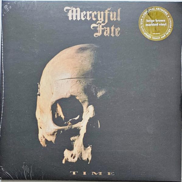 LP Record MERCYFUL FATE - Time (Beige Brown Marbled Vinyl) 3984250261BEIGE Metal Blade Rec 2023 Europe Rock