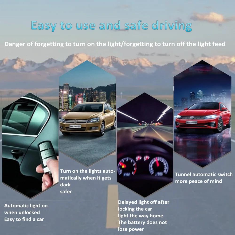 Auto Headlight Switch Module for VW Golf 7 6 5 MK6 Mk7 Jetta MK5 Tiguan MK1 MK2 Passat B6 B7 Tuning Polo Santana Tuning Polo