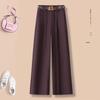 Women's 2026 High-Waisted Loose Fit Professional Wide-Leg Suit Pants