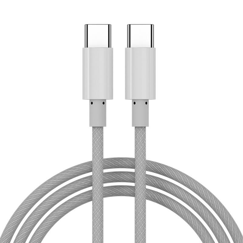 Data Cable Braided Cable with Packaging 100W Fast Charging Cable Double Head Typec Charging Cable