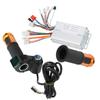 36V 48V 350W Universal Brushless Controller and Universal Number Lock Throttle Grip Set