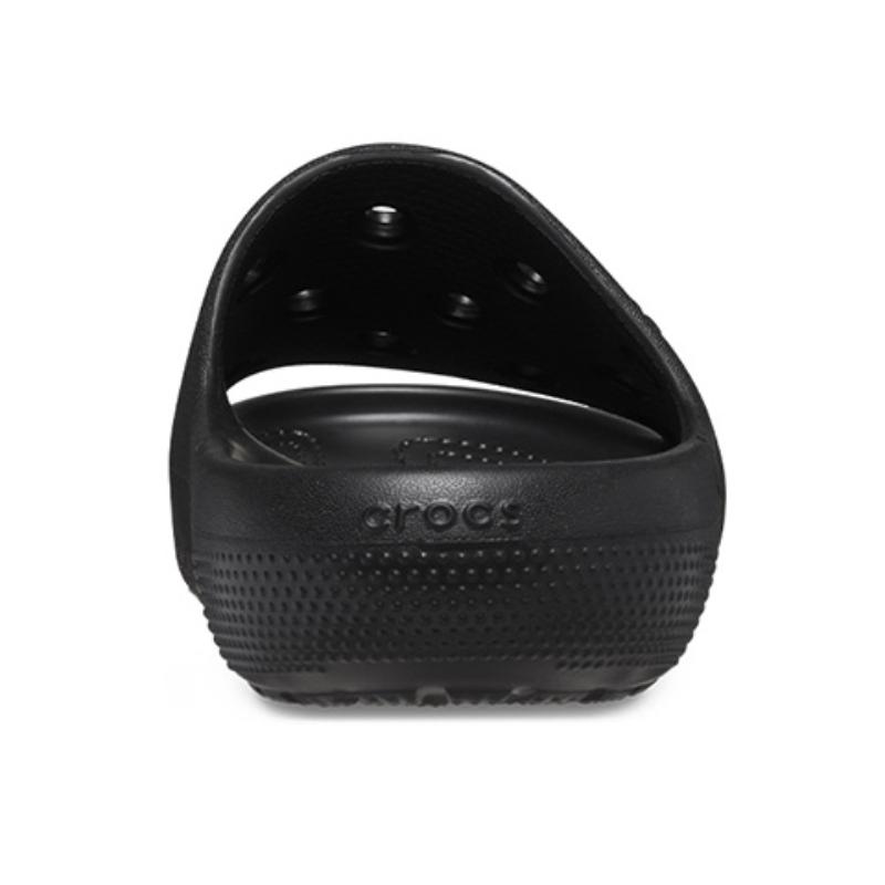 Crocs EVA Monochrome Round Toe Slippers Unisex Black