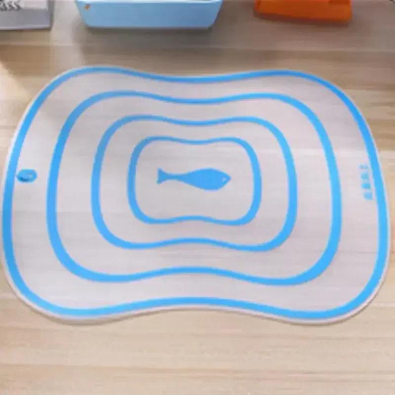 Flexible Transparent Cutting Board Kitchen PP Classification Chopping Board Vegetable Meat Cutting Board Kitchen Accessories