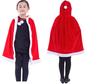 Christmas Cloak with Hood for Easy Transformation Santa Costume for Children Fluffy and Warm Santa Cosplay Cute Santa Costume for Kids Boys Girls
