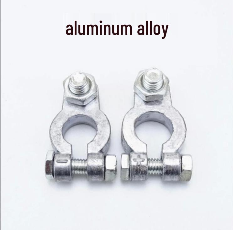 

Толстые клеммы и терминалы аккумулятора из алюминиевого сплава - Черные и красные