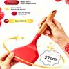 1Pc Silicone Heat Resistant Spatula Household Food Grade Non-stick Frying Pan Sushi Steak Fish Pancake Baking Scoop Kitchen Tool