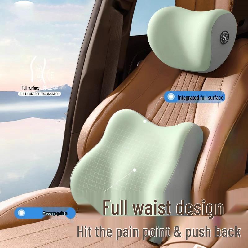 Portable Lumbar Support Cushion for Office and Car