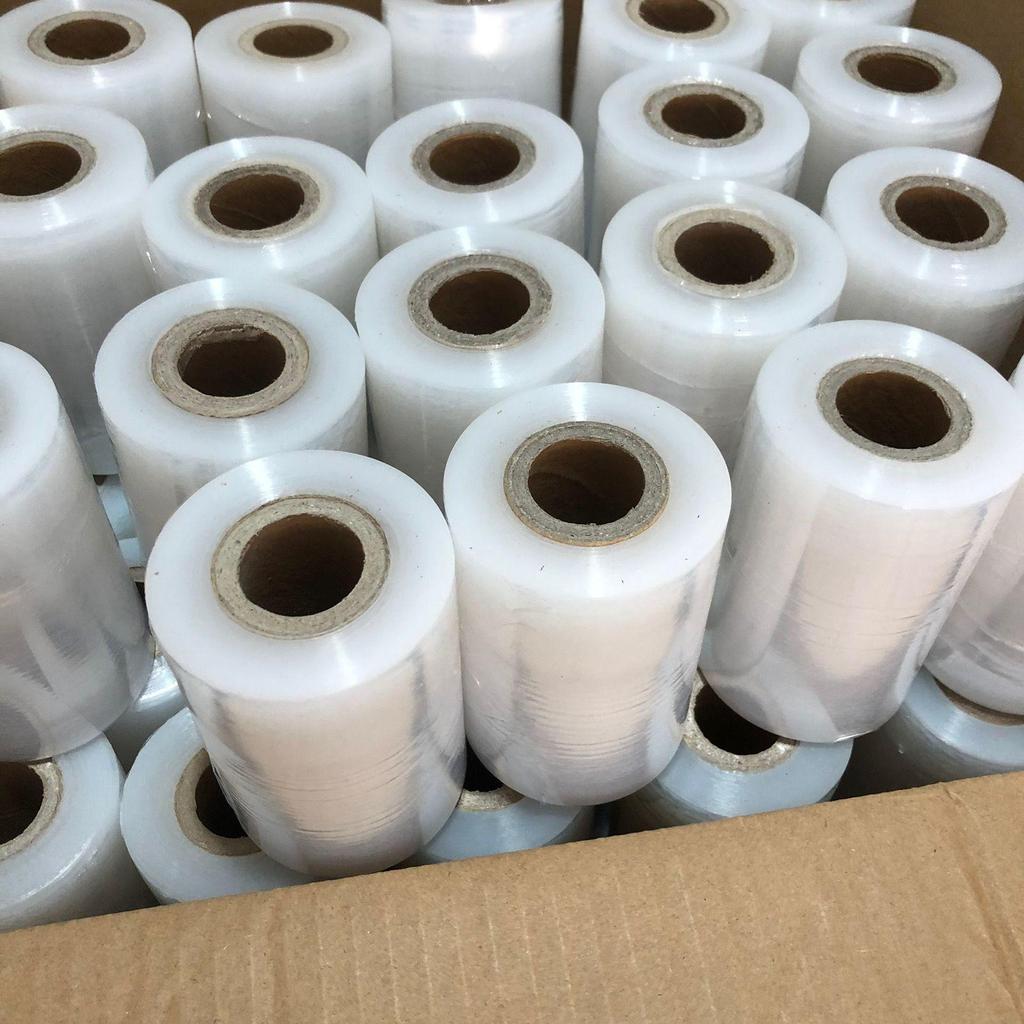 5cm Transparent Stretch Cling Film Roll for Packing, Grafting, and Sealing