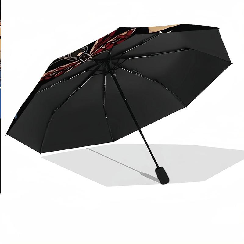 Coraline Other Mother Windproof Auto 8 Rib Folding Umbrella Portable Outdoor Parasol