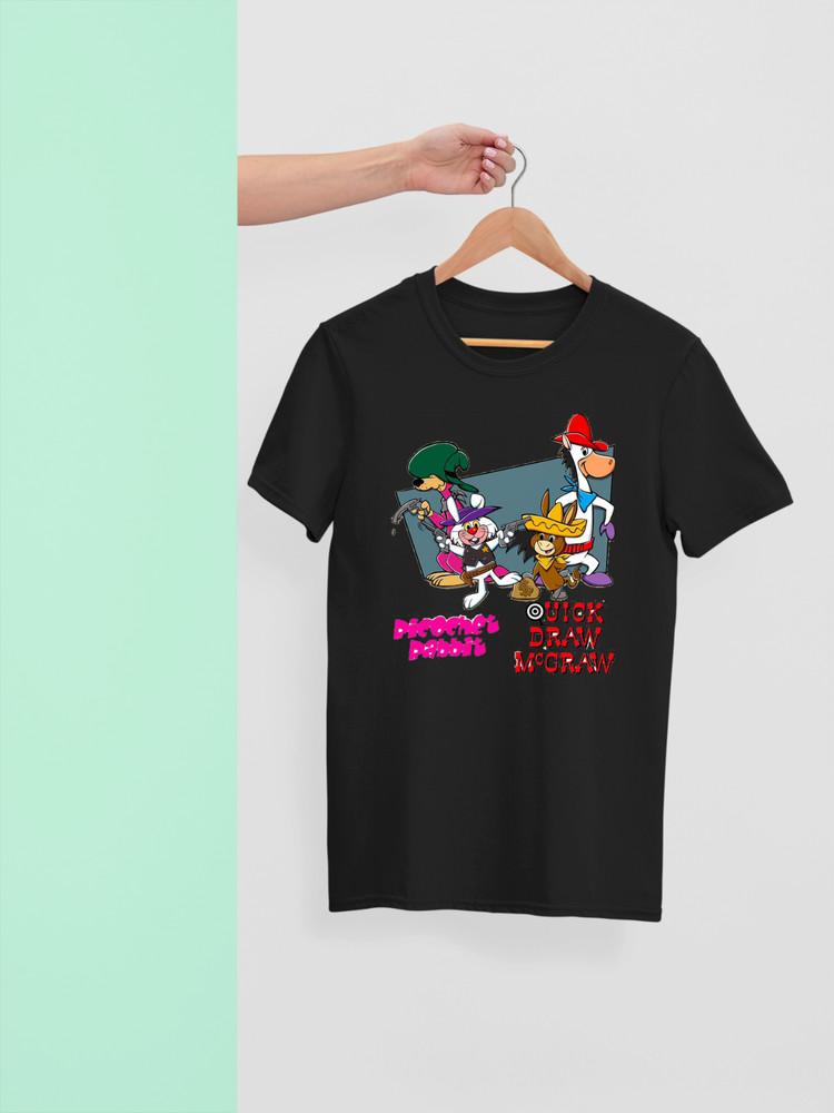 Футболка Ricochet Rabbit Подарок для фаната для мужчин женщин Футболка Размеры S-4XL CO181 Унисекс Футболка S