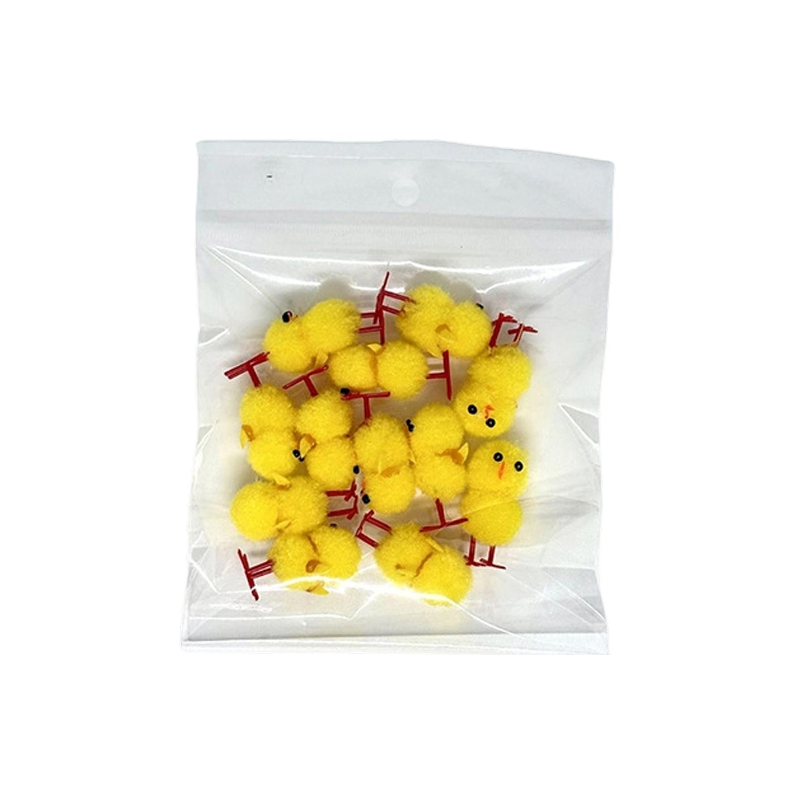 

Декорації з курчатами на Великдень, Бавовняні прикраси-курчата для Великоднього декору, Декор для дому та саду, Реквізит для фотозйомки One Size