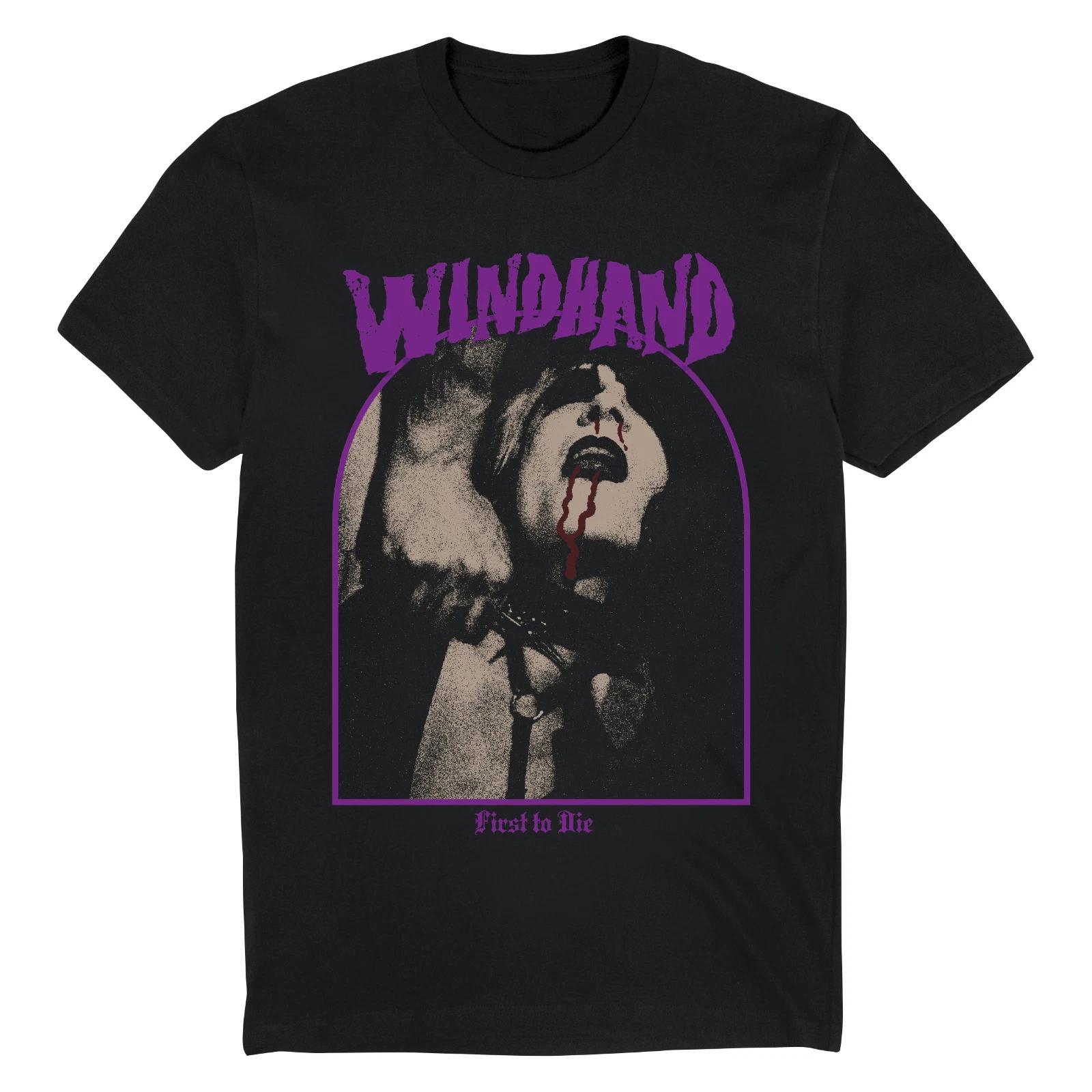 Windhand Band Gift For Family Black T-Shirt Cotton All Size XXXXL