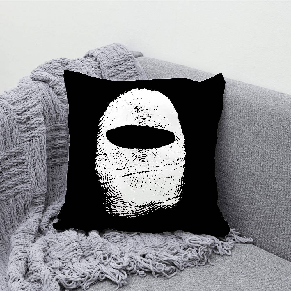 O-Omerta M-Maes Pillow Case For Sofa Decor Car Office Room Printing Cushion Cover Decorations and Protector