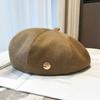 Beret Hats for Women In Autumn and Winter Japanese Style Painter Hats That Make The Face Look Small and Versatile Large Head Pumpkin Bud Hat