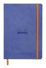 Rhodia Rhodiarama Goal 240 Dotted with Pen Italian Leatherette PEFC CF117748 Book, A5, Pages, Grid, Holder, Cover, Certified, Sapphire,